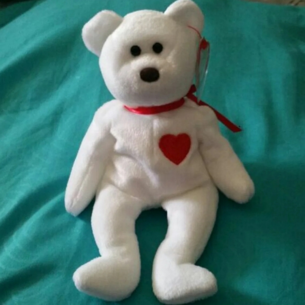 Valentino Bear Beanie Baby